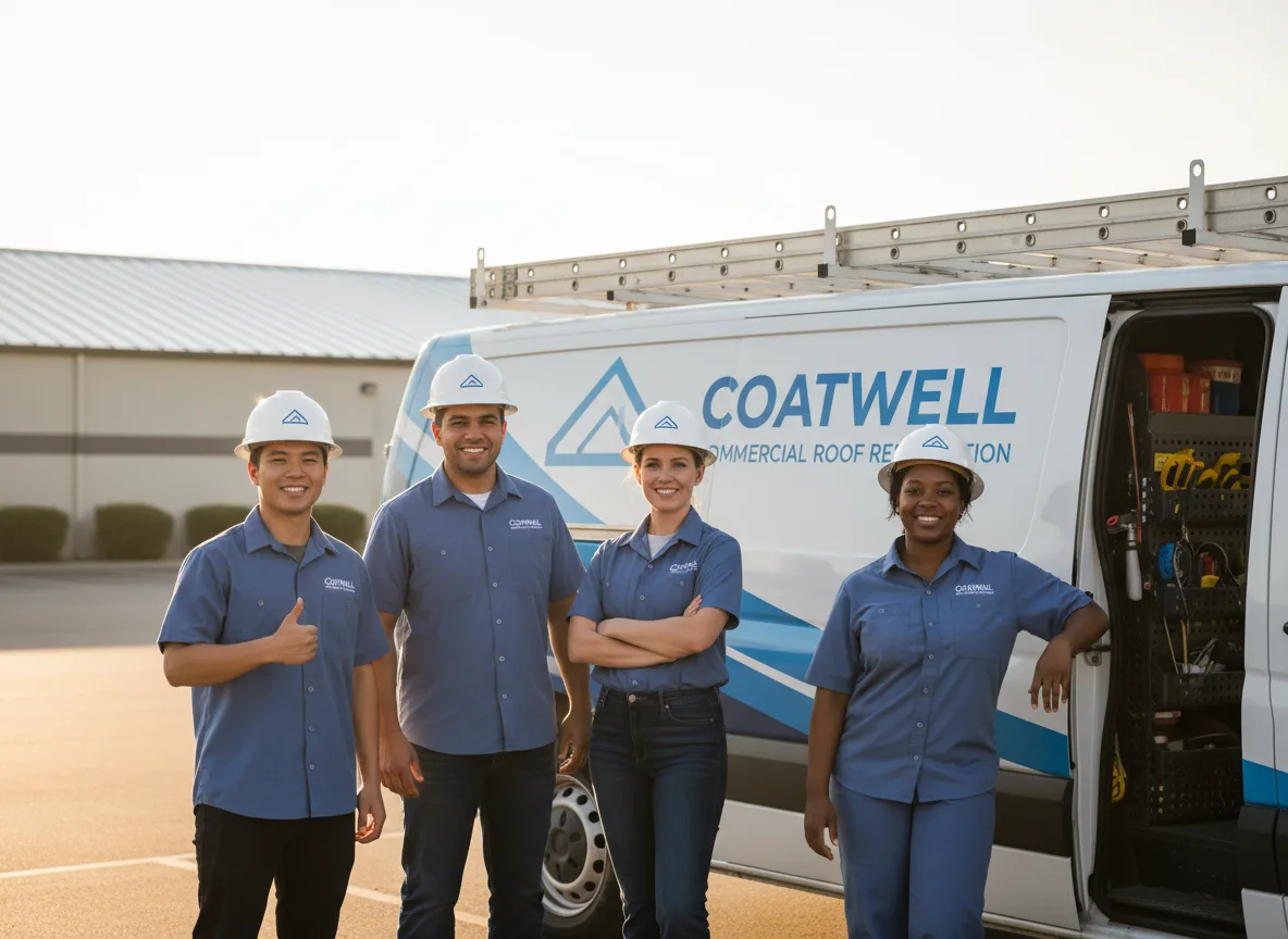 Commercial roof coating company in Newburg, MO